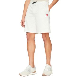 Guess Hombre, Pantalones cortos, Blanco, Talla: L