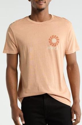 Rvca Sun Phase Graphic T-Shirt in Sand Dune at Nordstrom Rack, Size Xx-Large