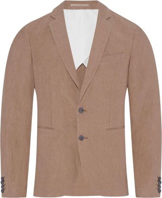 Orlebar Brown Mens Ullock Linen Blazer In Nomadic