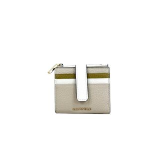 Coccinelle Metallic Tricolor Leather Cardholder - female - Coccinelle - Wallets & Cardholders - Multicolor - ONE SIZE - Accessories