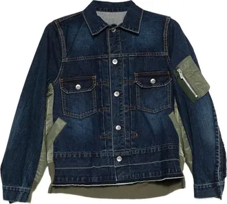 sacai Patch Pocket Denim Jacket