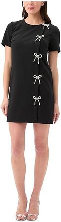 Trina Turk Diamonds Dress Womens Dress Black : 2, Elastane/Polyester/Viscose