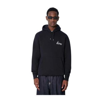 Norse Projects Heren, Sweatshirts & Hoodies, Blauw, Maat: L