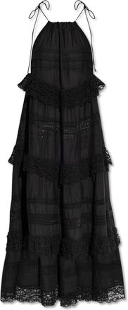 Munthe Dames, Jurken, Zwart, Maat: XS Katoen