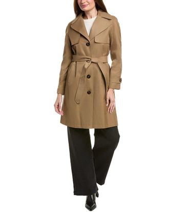 Via Spiga Belted Trench Coat