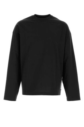 Jil Sander Black Crew Neck T-Shirts