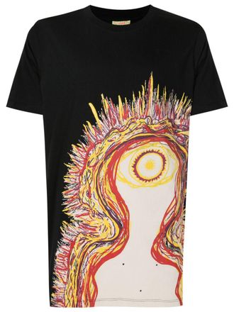 Amir Slama SLamb LuUuUzzzz cotton T-shirt - Black