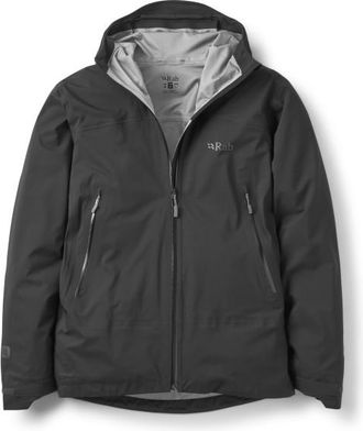 RAB Firewall Light Jacket Regenjacke f&uuml;r Herren | grau