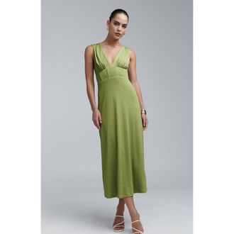 BWLDR Camile Dress in Olive Green at Nordstrom, Size 10