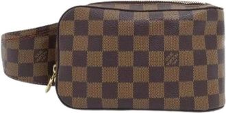 Louis Vuitton Pre-owned Belt Bags, male, Brown, Size: ONE SIZE Pre-owned Canvas louis-vuitton-bags