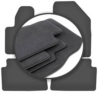 OEM Alfombrillas Premium Para Citro&euml;n C5 Ii X7 Liftback, Sedan, Station Wagon, Tourer (2008-2017)