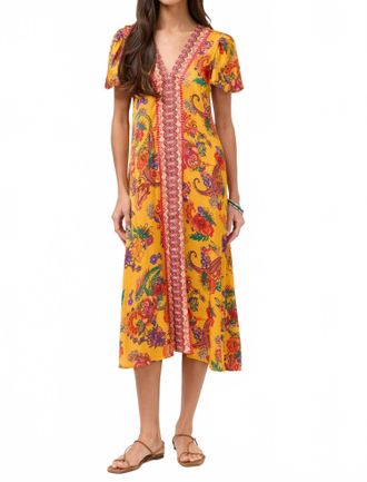 Johnny Was Midi Eva Dress In Linnea