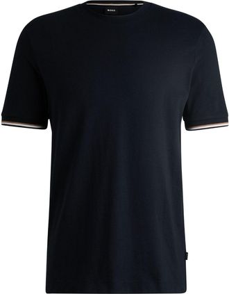BOSS T-shirt in cotone - Blu