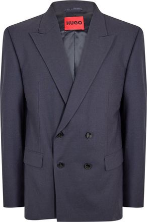 HUGO BOSS Hugo Mens Henry in Dark Blue - Size 40 (Chest)
