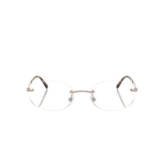 Ray-Ban Glasses, unisex, Pink, Size: 52 MM Eyeglasses