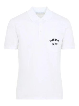 Givenchy Front Pocket Cotton Polo