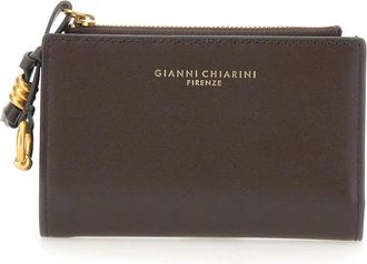 Gianni Chiarini Accessoires, Dames, Bruin, ONE Size, Leer, Portemonnee