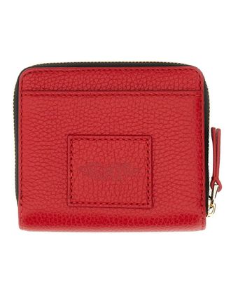 Marc Jacobs Compact Mini Leather Wallet - Red