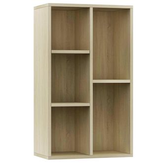 vidaXL Estanter&iacute;a/aparador Madera Contrachapada Color Roble 50x25x80cm Vidaxl