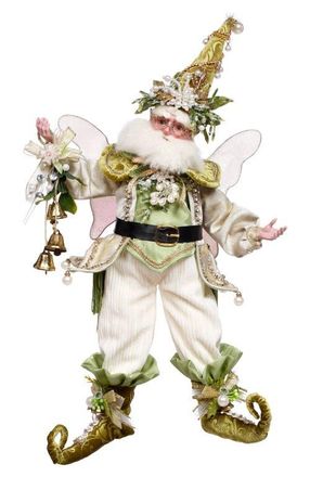 Mark Roberts Mistletoe Magic Fairy, Medium in Moss at Nordstrom