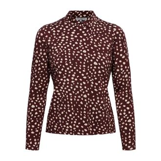 &Co Woman Valora Bambi Top - Dames - Tops - Rood - Maat: XL Viscose