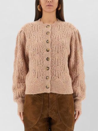 Isabel Marant maxine textured knit long sleeve cardigan