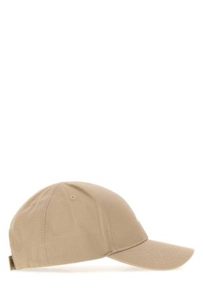 Autry Womens Beige Cotton Baseball Cap Baseballsediment Exterior: Cappelli Hat