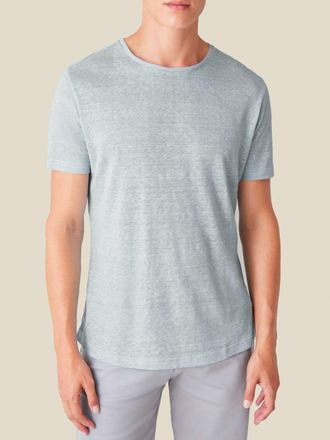 Luca Faloni Silver Linen Jersey OFFLINE