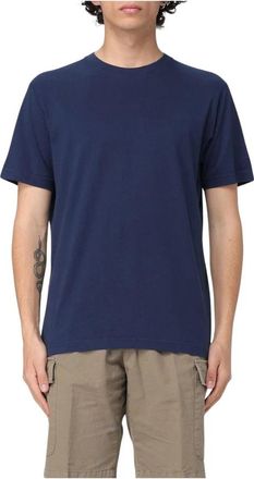 MC2 Saint Barth T-shirt met korte mouwen en ronde hals - Heren - T-shirts - Blauw - L - Tops