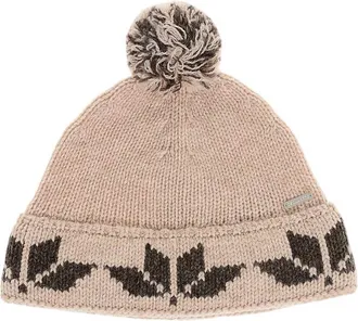 Dsquared2 Beige Logo Beanie Cap
