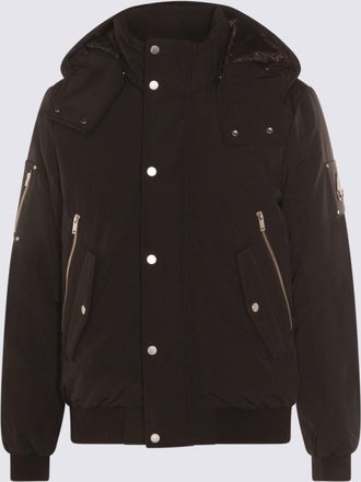 Moose Knuckles Black Down Jacket