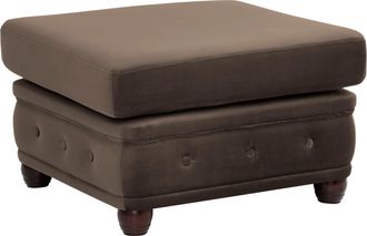 HOME AFFAIRE Polsterhocker »New Castle« passend zur New Castle-Serie, B/T/H: 75/70/45 cm