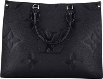Louis Vuitton Onthego Tote Monogram Empreinte Giant Mm (Authentic Pre-Loved)
