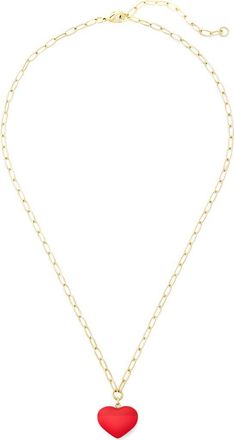 Machete Jewelry Mini Heart Pendant Necklace in Ruby at Nordstrom