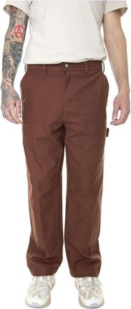 Obey Tapered Broeken - Heren - Straight fit broeken - Bruin - W29 - Katoen - Broeken