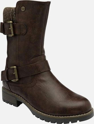 Lotus Womens Jemima Womens Calf Boots - Brown - Size: 3
