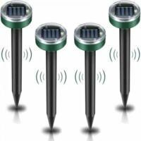 OEM Repelente Ultras&oacute;nico Solar Para Ratas, 4 Unidades, Repelente De Roedores, Resistente Al Agua Ip65, Repelente Para Ratas De Jard&iacute;n