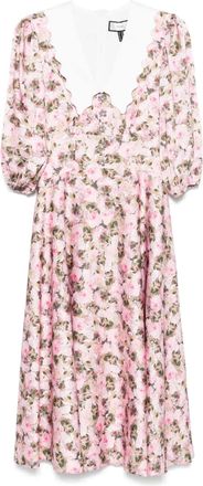 Nissa Abito midi a fiori - Rosa