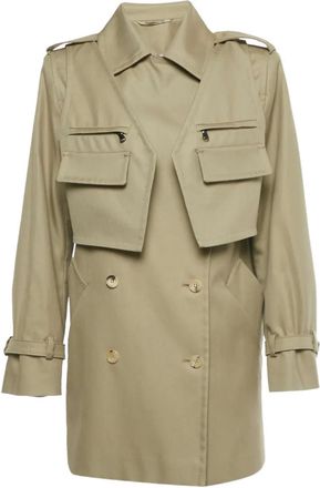 Max Mara Cappotto doppiopetto Peonie - Toni neutri