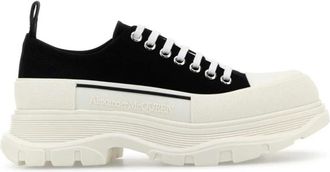 Alexander McQueen Sneakers, male, Black, 8 UK, Black Trainers for Men