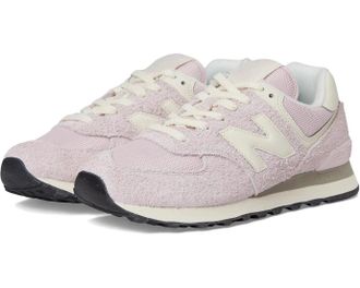 New Balance 574 WL574CPP Sneaker Womens Rose Suede Lifestyle Shoes RHS9680