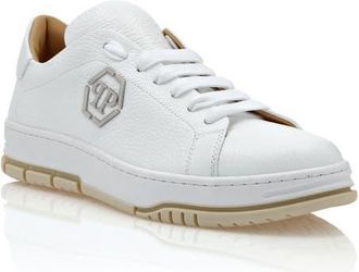 Philipp Plein Low-Top Sneakers Hexagon Luxe Unisex in White at Nordstrom, Size 36