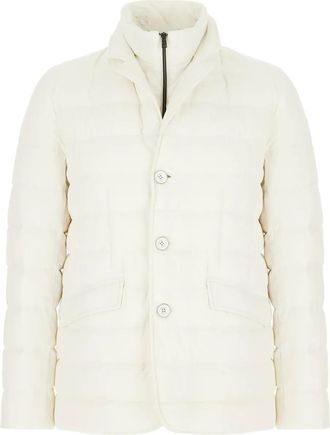 Herno Giacca trapuntata con bottoni - Bianco