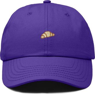 Dalix Croissant Dad Cap in Purple at Nordstrom