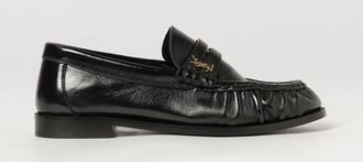 Saint Laurent Mocassini Le Loafer in pelle di agnello con monogramma YSL
