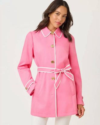 Lilly Pulitzer Dianne Jacket In Confetti Pink