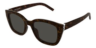 Saint Laurent SL M176 002 Womens Sunglasses Tortoiseshell Size 53 - Free RX Lenses - Free RX Lenses