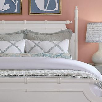 Ballard Designs Geraldine Ruffled Coverlet - Full/Queen - Ballard Designs