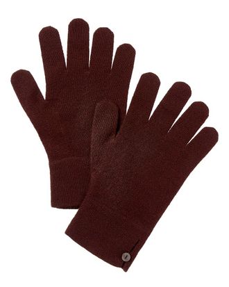 Brodie Button Cuff Cashmere Gloves
