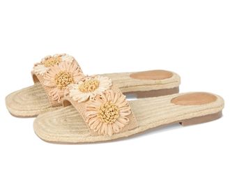 Seychelles Botanical Gardens Sandal Womens Vanilla Floral Slide HTAT1793